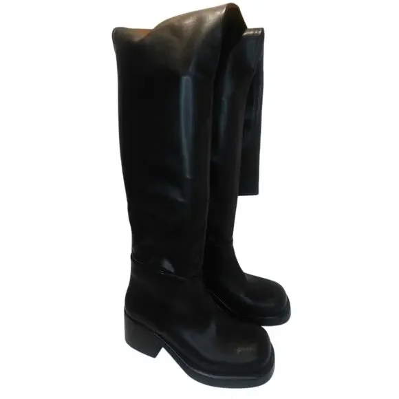 Black thigh high Boots by Jeffrey Campbell sz 7 - Picture 3 of 11